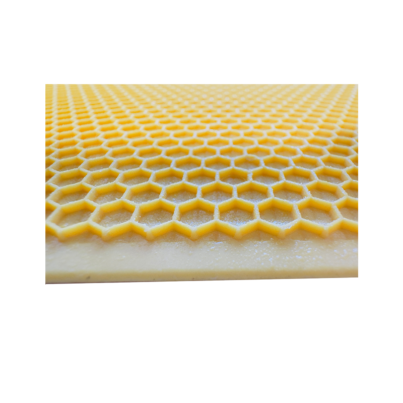 Yellow Wax Spray Plastic Nest Foundation Sheet