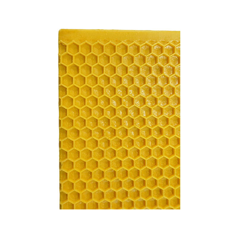 Yellow Wax Spray Plastic Nest Foundation Sheet